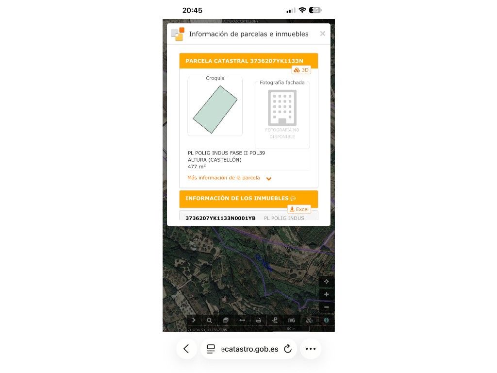 Terreny industrial en venda a Calle Matet, Altura
