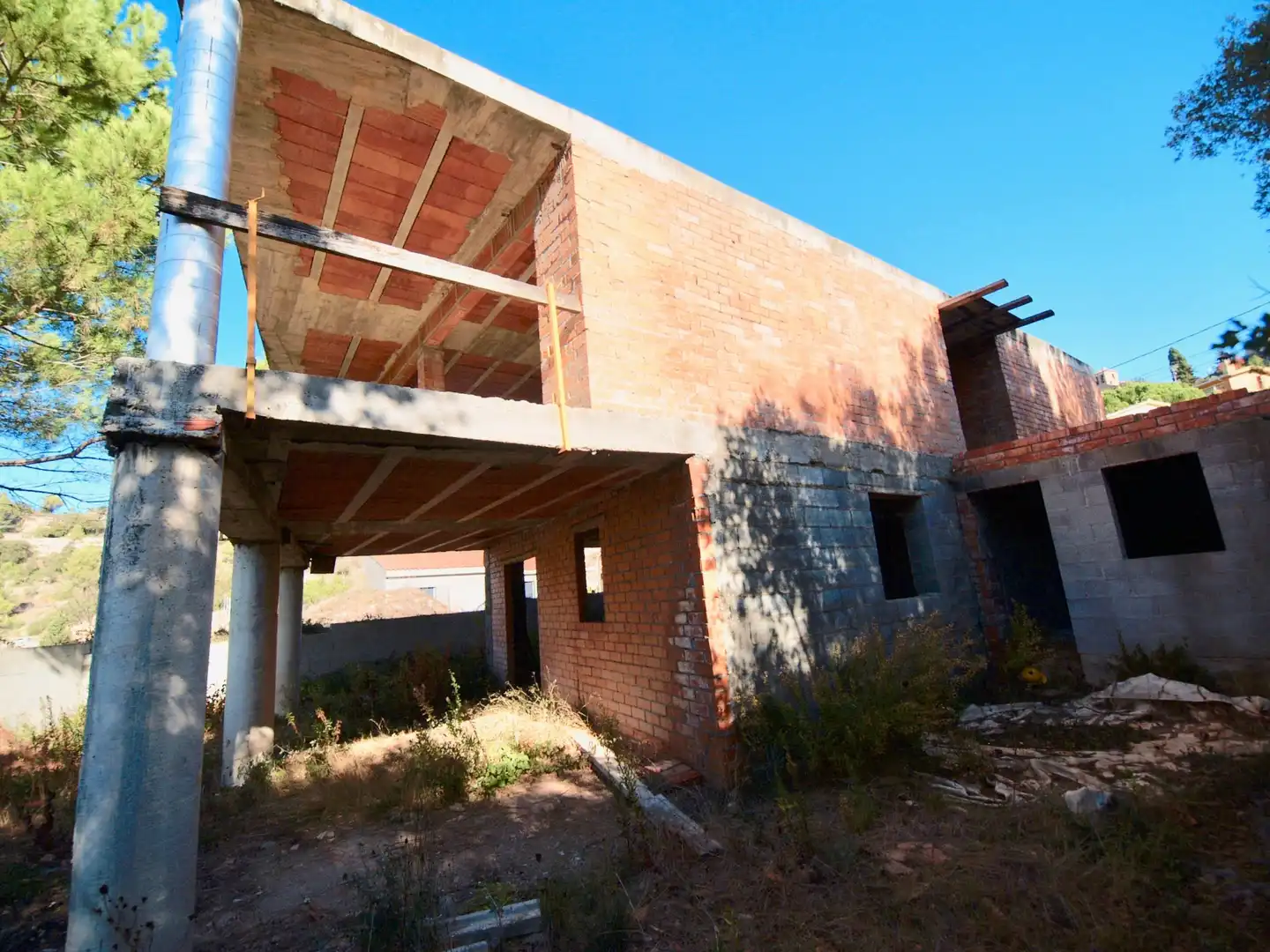 Vista exterior de Casa o xalet en venda en Talamanca amb Jardí privat, Terrassa i Balcó