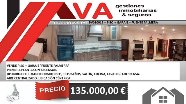 Piso en Venta en Plaza Real en Fuente Palmera