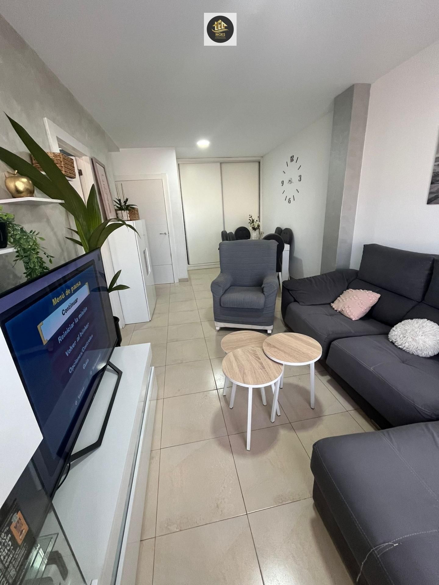 Living room of Flat for sale in El Ejido  with Air Conditioner, Heating and Balcony