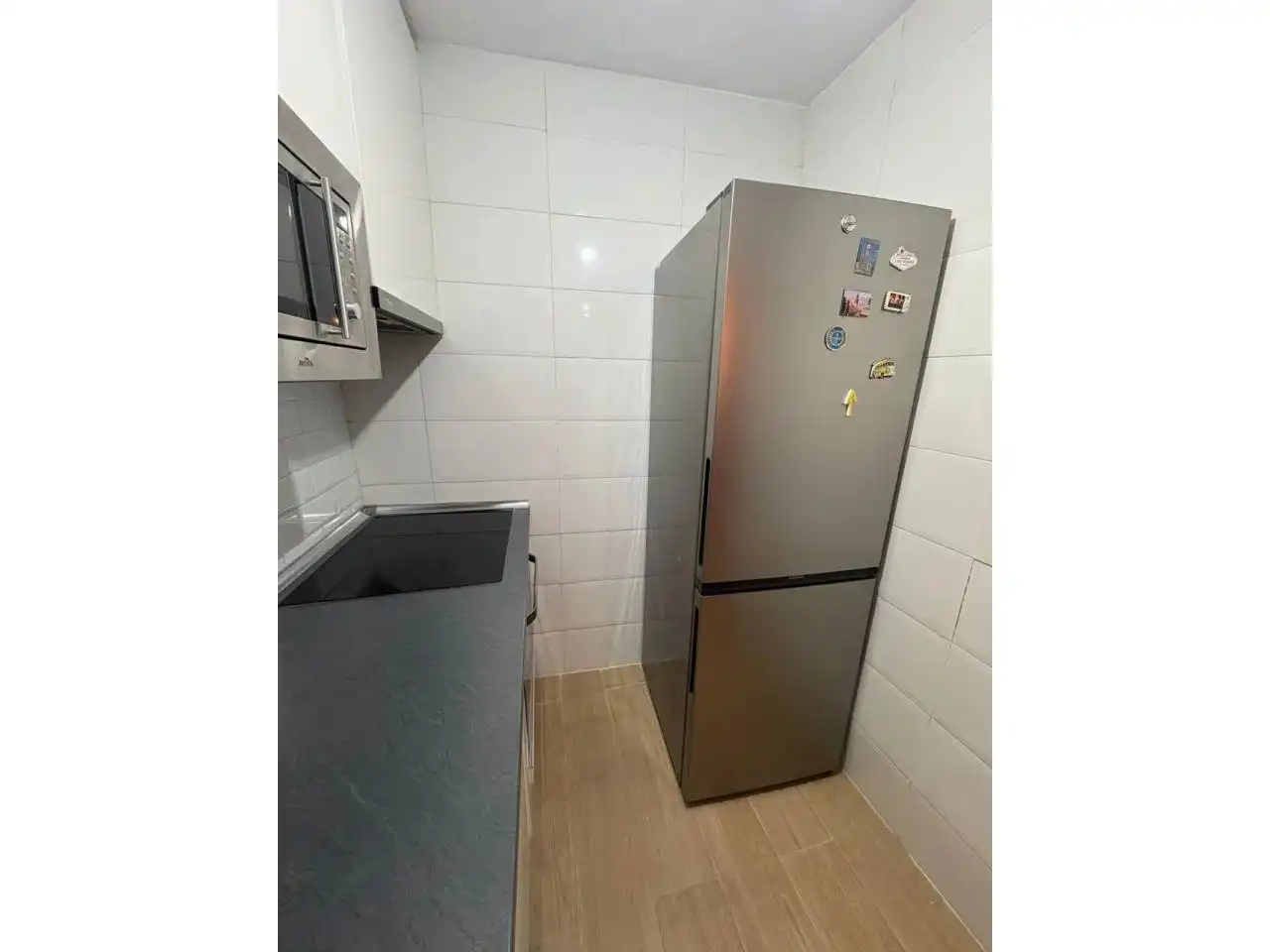 Küche von Wohnung zum Verkauf in Barcelona mit Klimaanlage, Parkett und Möbliert