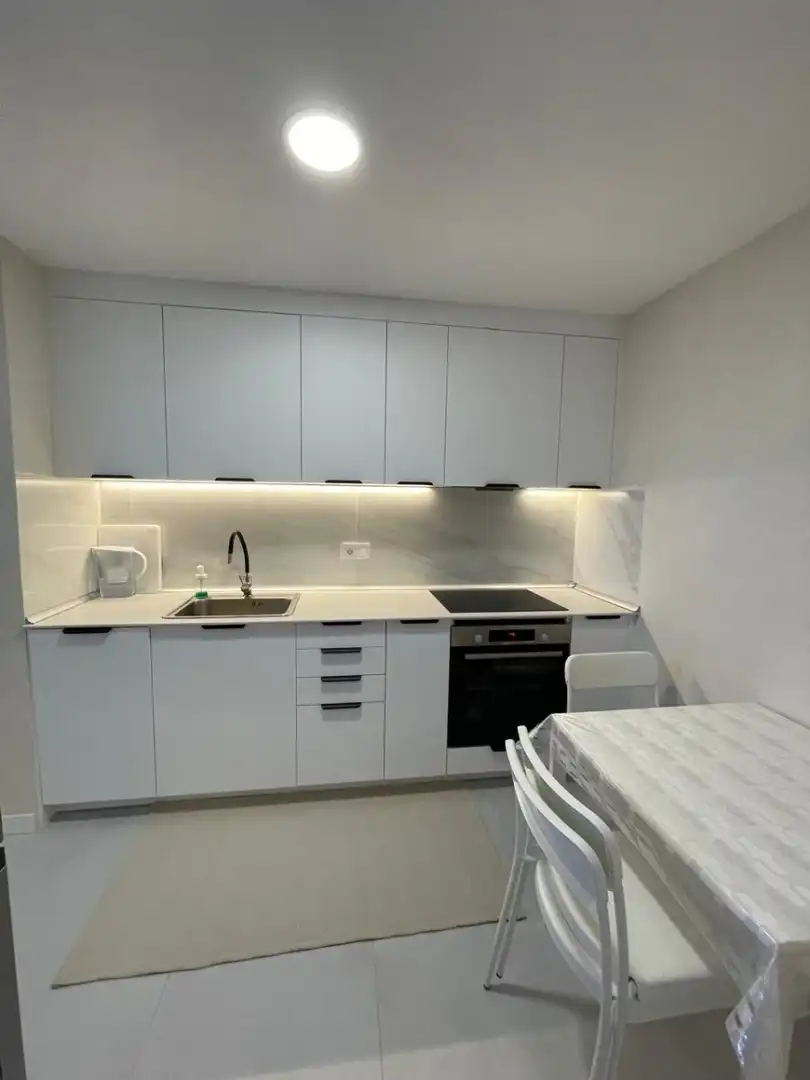 Kitchen of Flat for sale in Villajoyosa / La Vila Joiosa  with Air Conditioner, Terrace and Swimming Pool