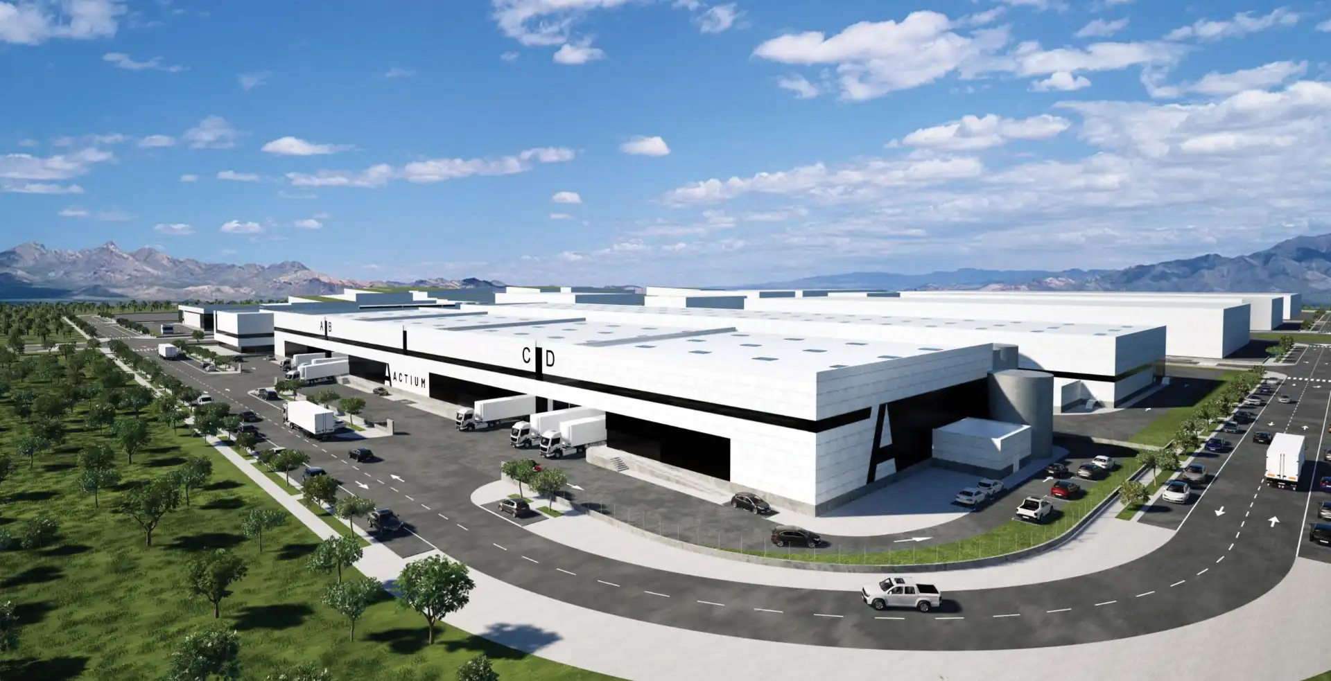 Exterior view of Industrial buildings for rent in Madrid  with Heating and Alarm