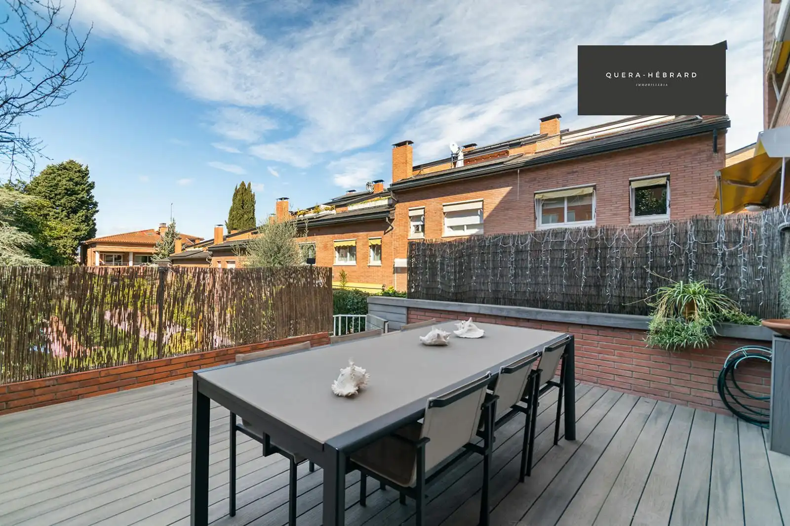 Terraza de Casa adosada en venta en Sant Cugat del Vallès con Calefacción, Parquet y Terraza