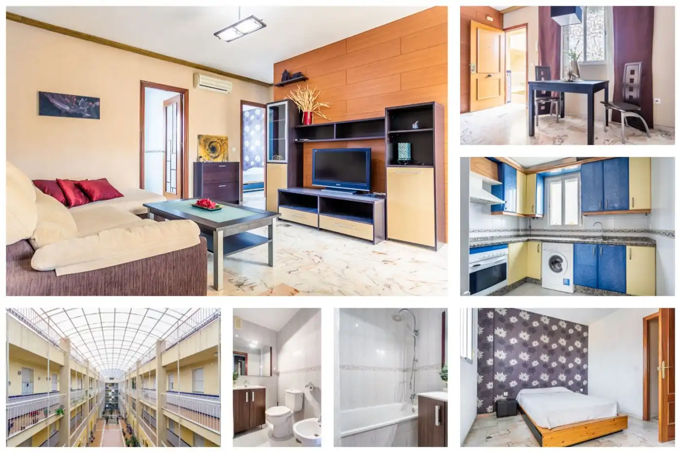 Vista exterior de Apartamento de alquiler en La Algaba con Aire acondicionado