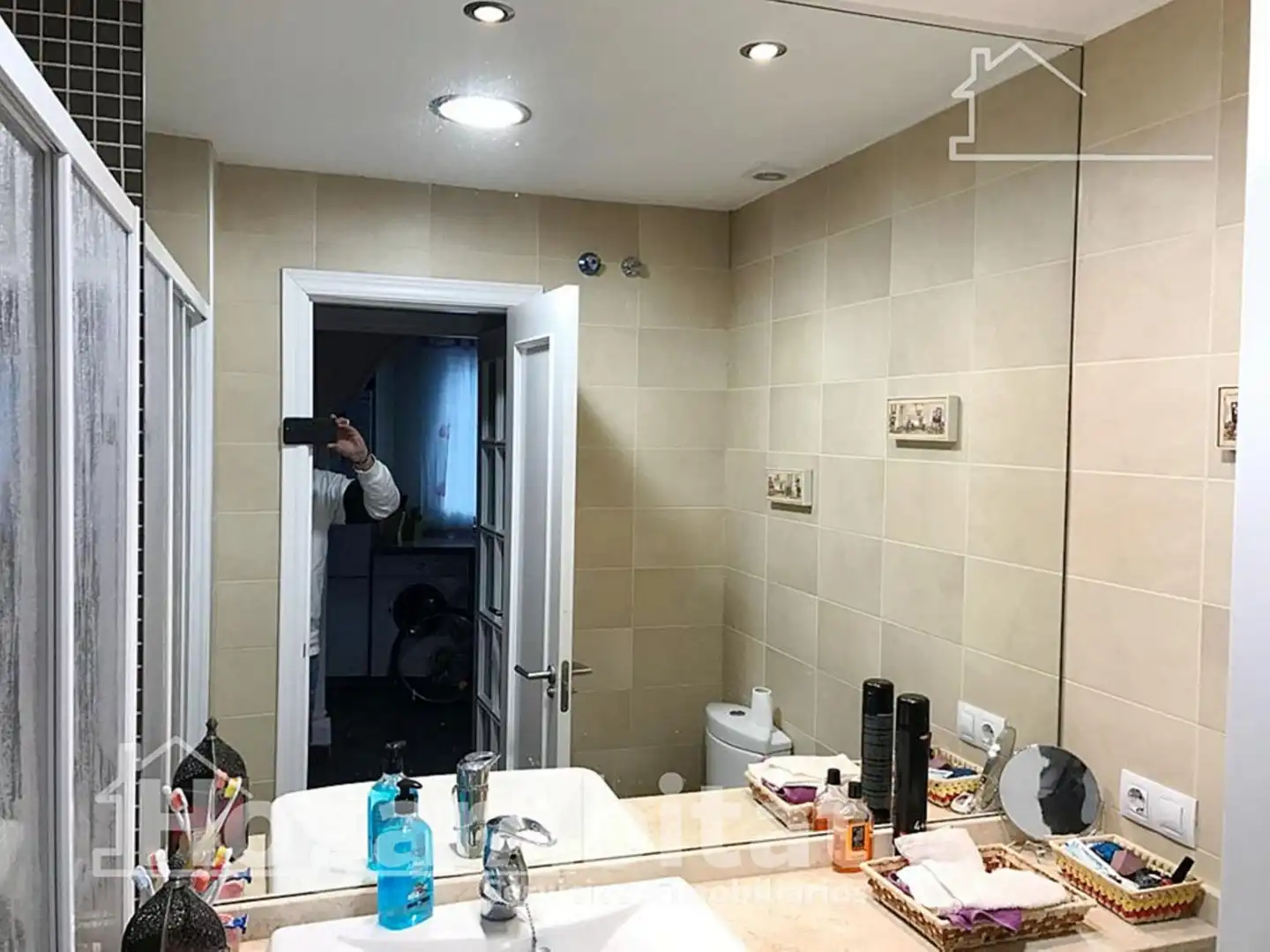 Bany de Casa o xalet en venda en Carboneras amb Aire condicionat, Terrassa i Piscina comunitària