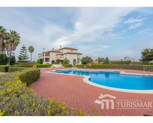 Jardí de Apartament de lloguer en Ayamonte amb Aire condicionat, Terrassa i Piscina