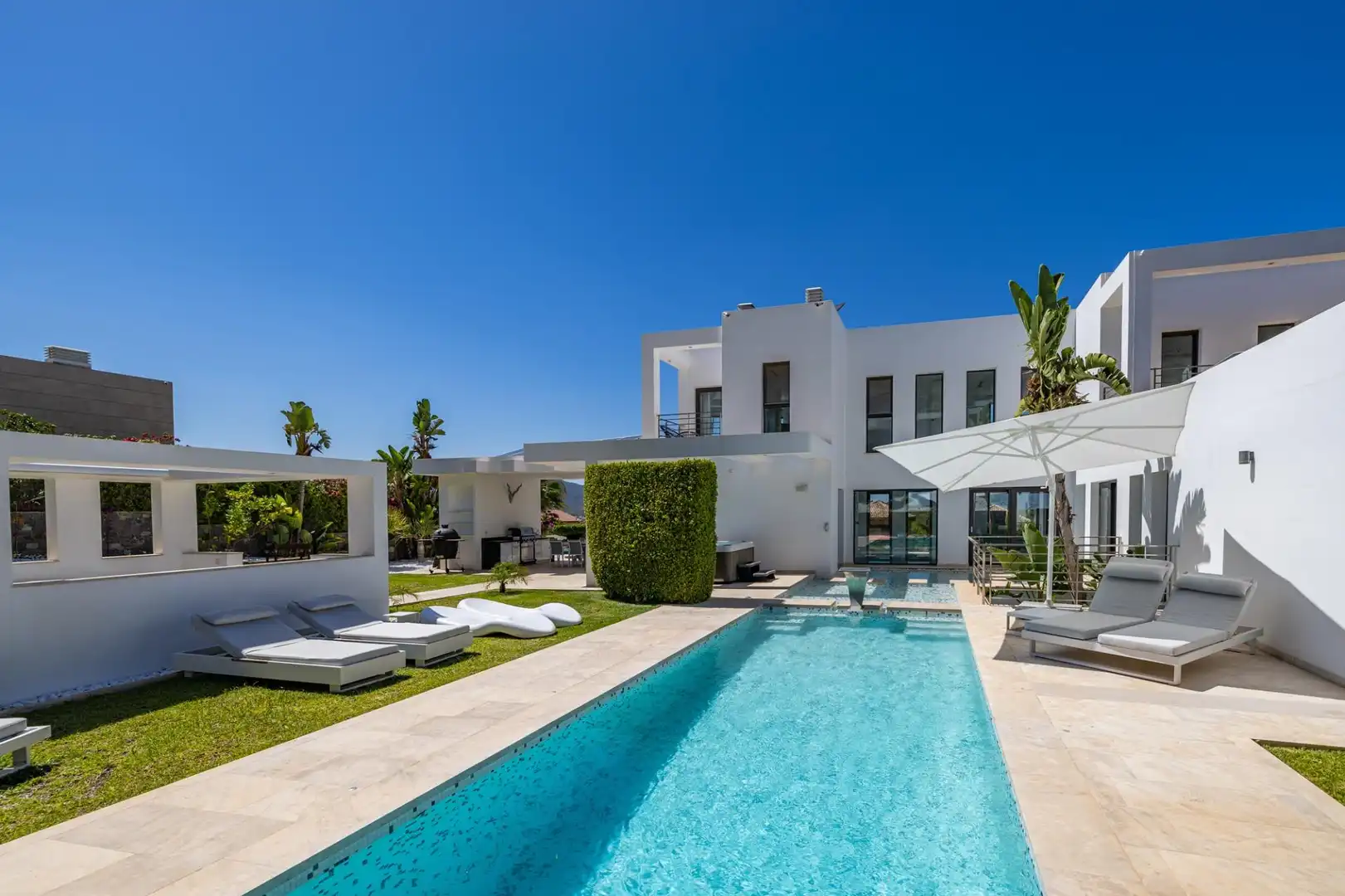 Garden of Houses for sale in Jávea / Xàbia  with Air Conditioner, Heating and Private garden