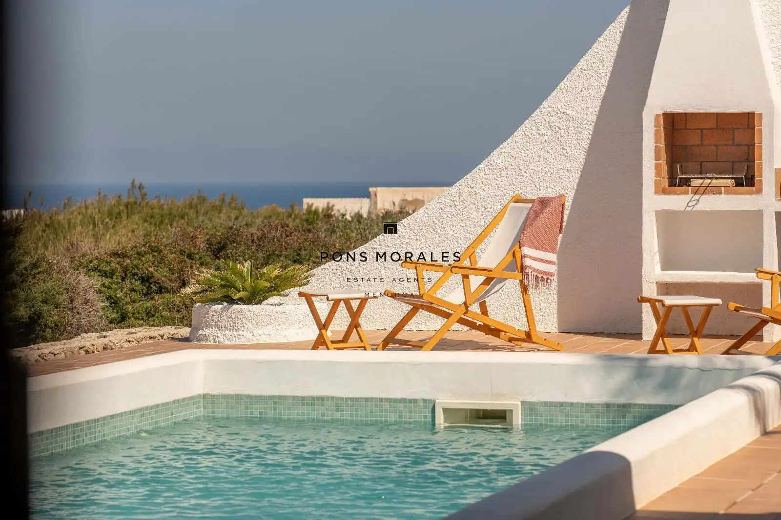 Piscina de Casa o chalet en venta en Ciutadella de Menorca con Aire acondicionado, Calefacción y Jardín privado