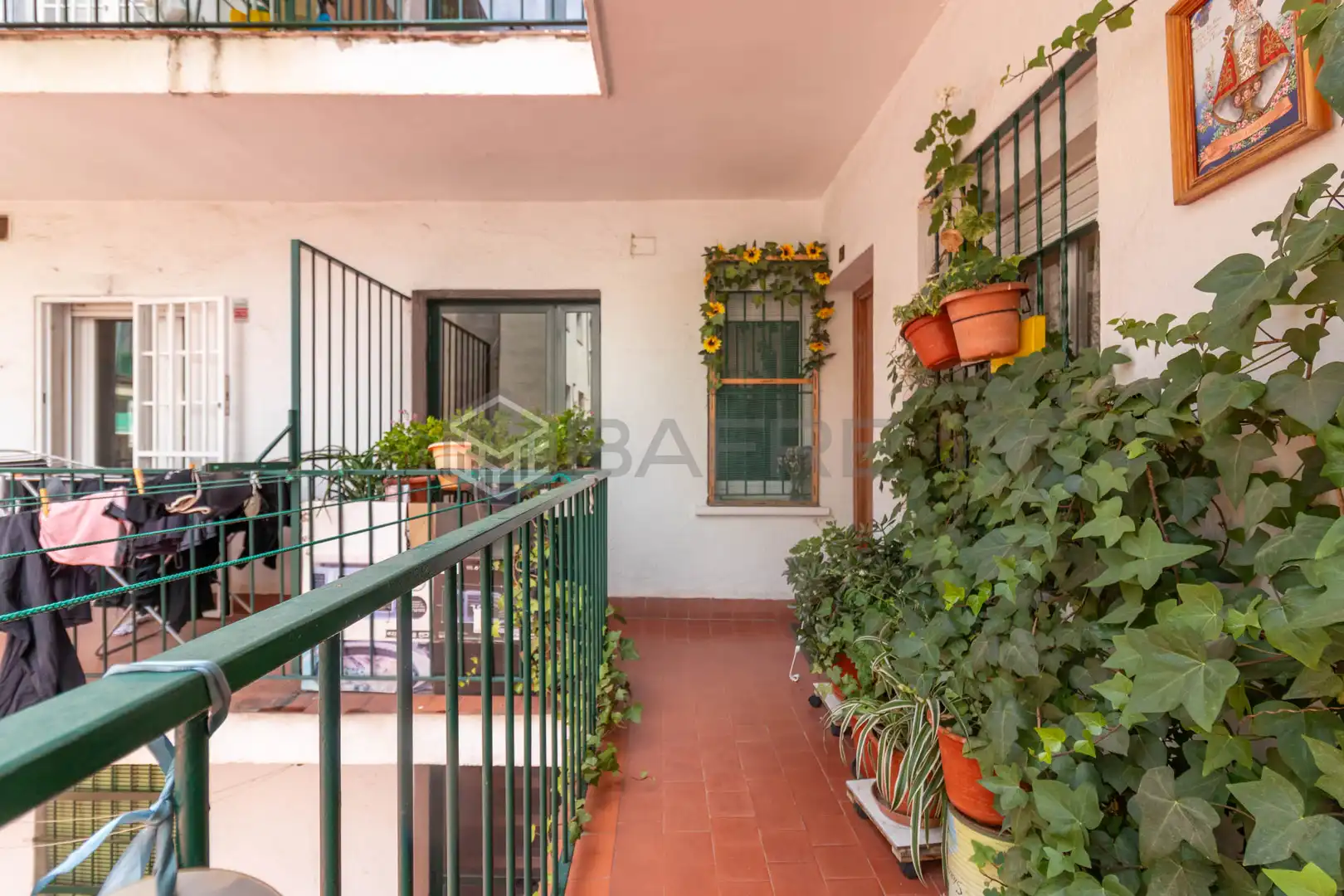 Balcony of Flat for sale in Madrid  with Air Conditioner, Parquet flooring and Terrace