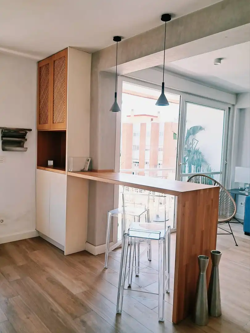 Cuina de Àtic en venda en Málaga amb Aire condicionat i Terrassa