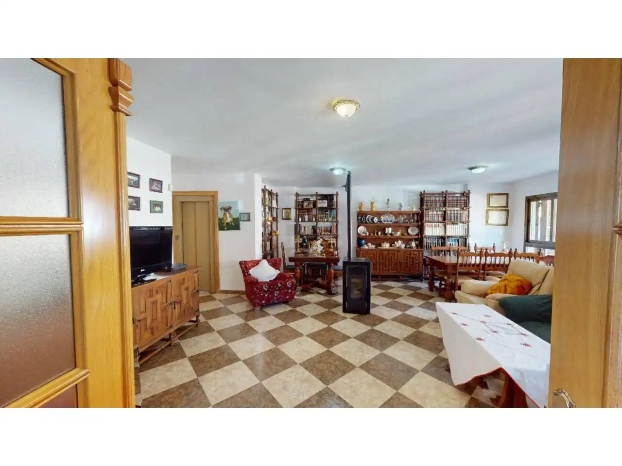 Sala d'estar de Dúplex en venda en Caravaca de la Cruz amb Aire condicionat, Calefacció i Terrassa
