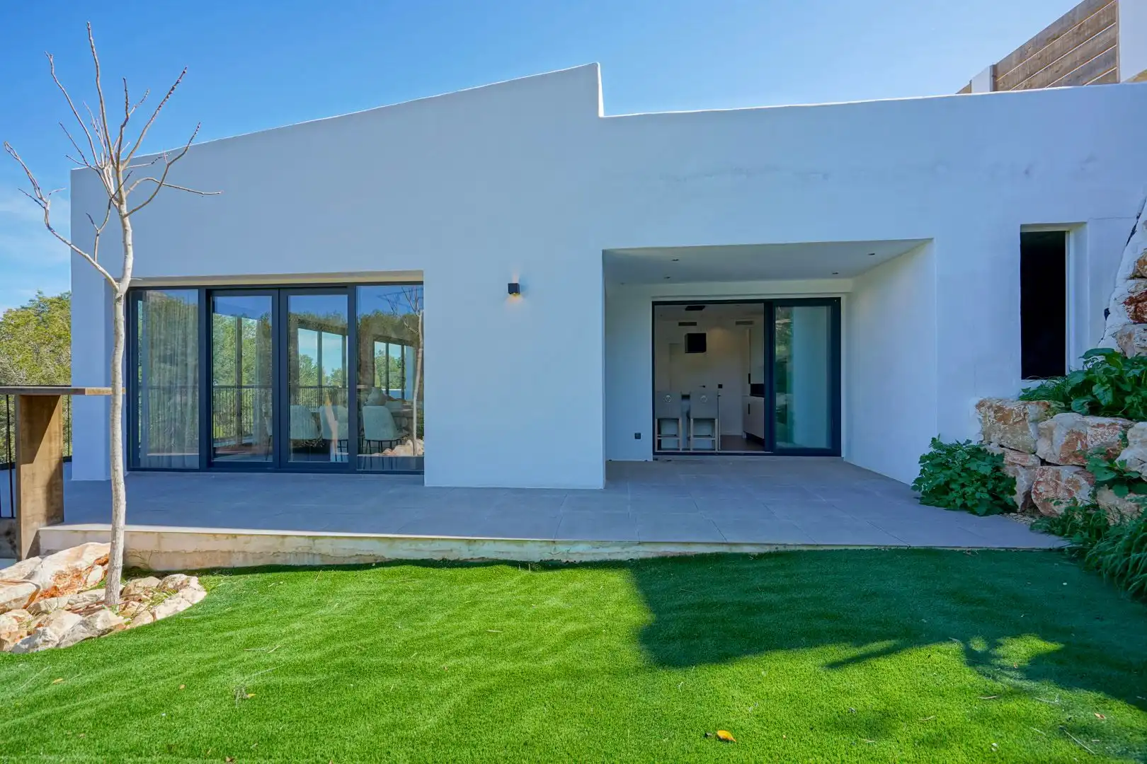 Exterior view of Houses for sale in Jávea / Xàbia  with Air Conditioner, Heating and Private garden