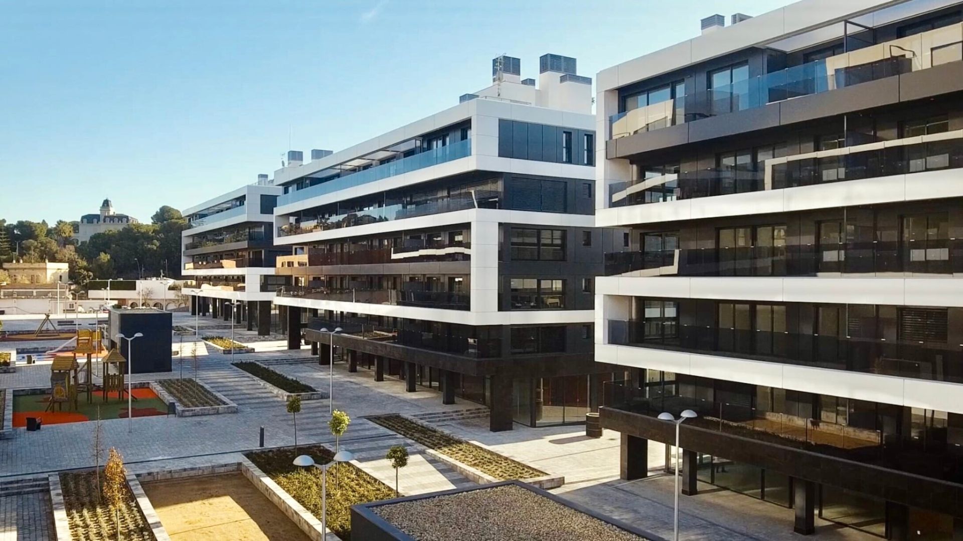 Vista exterior de Pis en venda en El Masnou amb Aire condicionat, Calefacció i Parquet