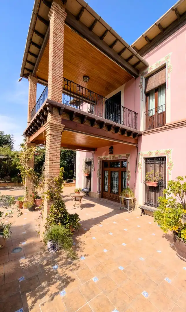Terraza de Casa o chalet en venta en Elche / Elx con Aire acondicionado, Calefacción y Jardín privado