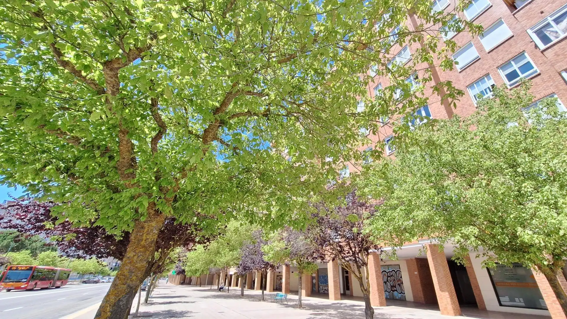 Vista exterior de Piso de alquiler en Burgos con Calefacción