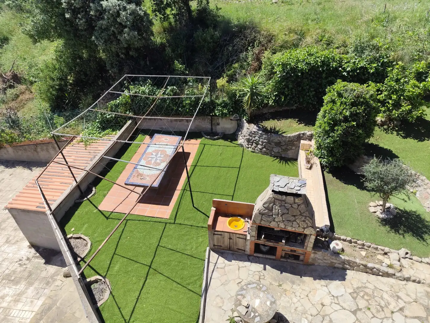 Terrassa de Casa o xalet en venda en Lliçà de Vall amb Aire condicionat, Calefacció i Jardí privat