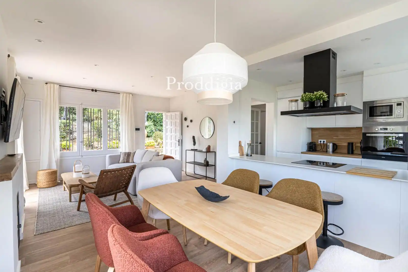 Comedor de Casa o chalet de alquiler en Sant Cugat del Vallès con Aire acondicionado, Calefacción y Piscina
