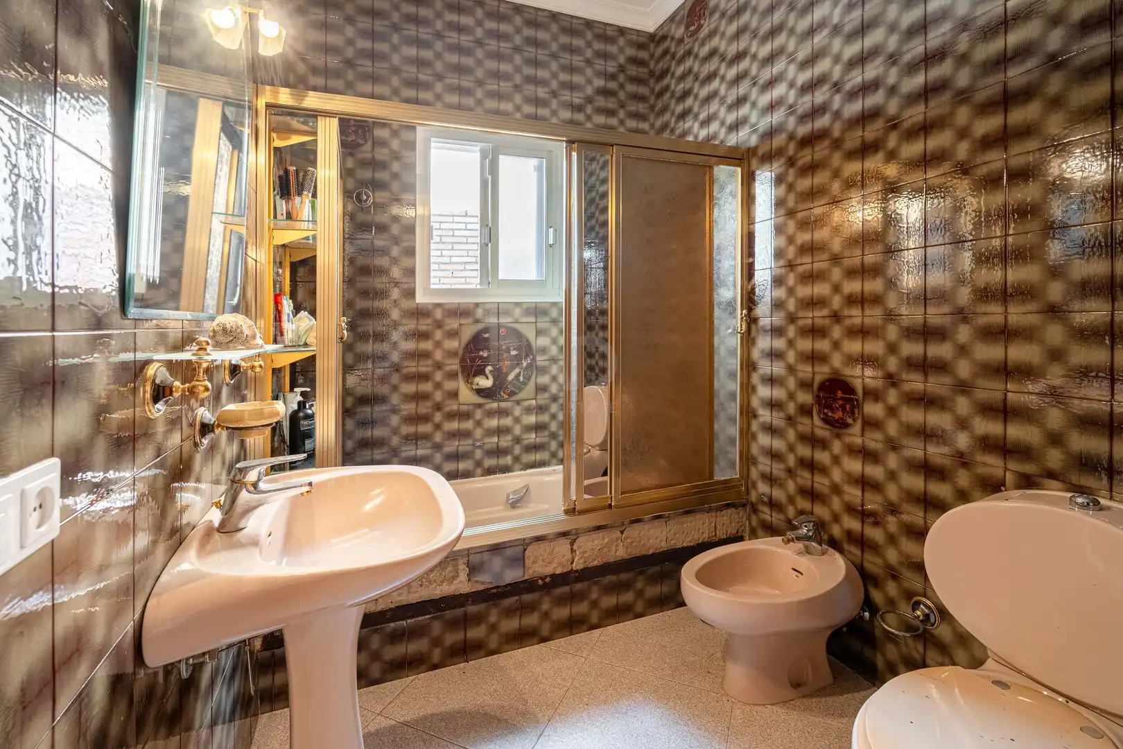 Bathroom of Houses for sale in Rociana del Condado  with Heating and Terrace