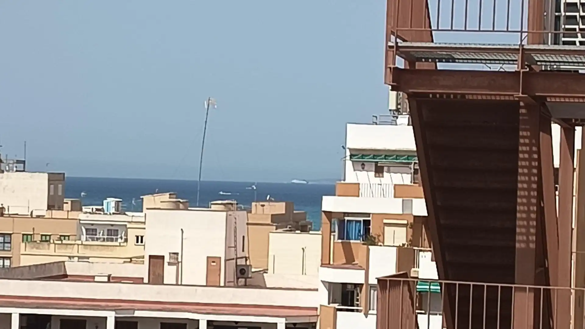 Außenansicht von Dachboden zum Verkauf in  Palma de Mallorca mit Terrasse, Möbliert und Ofen