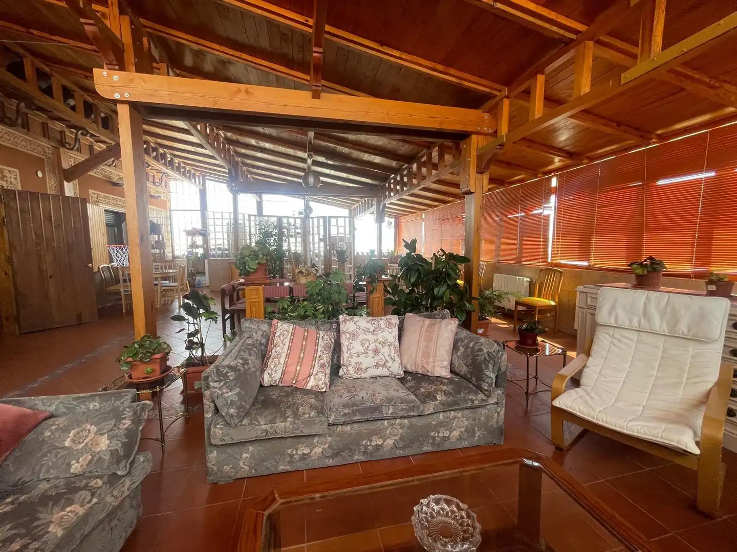 Living room of Houses for sale in Segovia  with Heating, Terrace and Storage room
