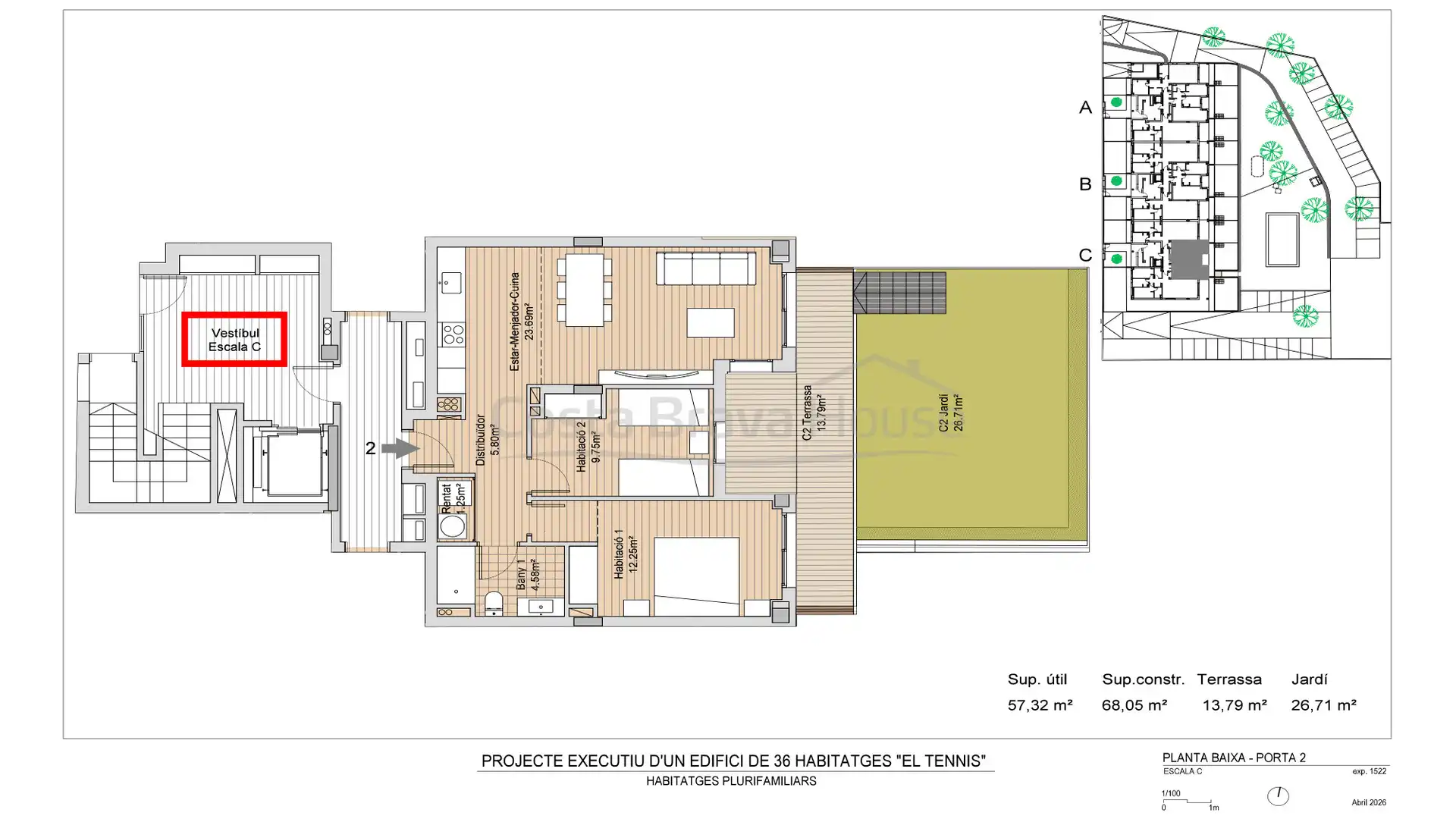 Appartement compact avec piscine à vendre à Carrer del Pirineu, imagen 18