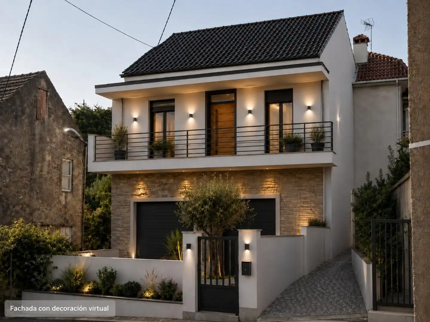 Vista exterior de Casa o chalet en venta en Vigo  con Calefacción y Amueblado