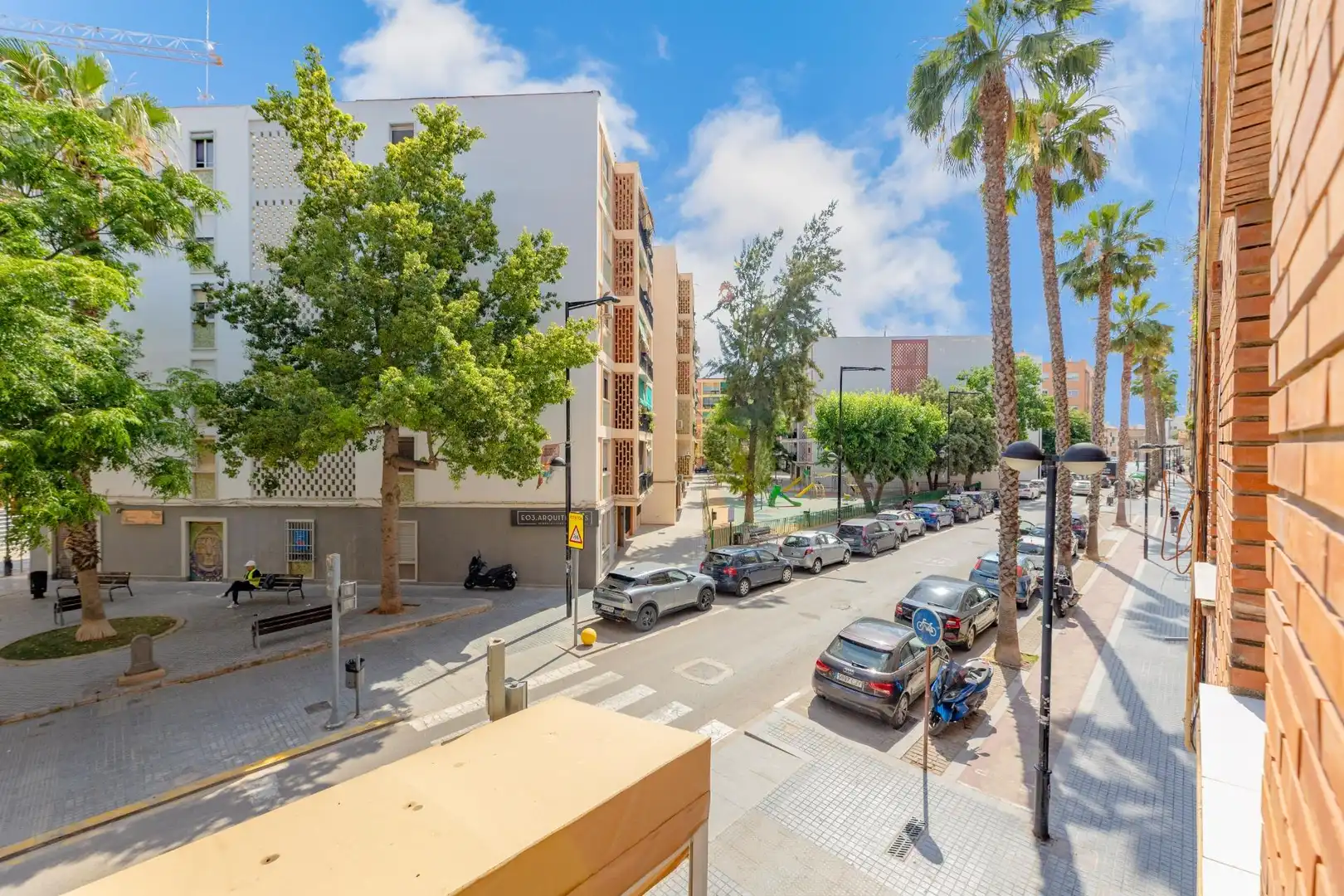 Exterior view of Flat for sale in Alboraya  with Air Conditioner and Alarm