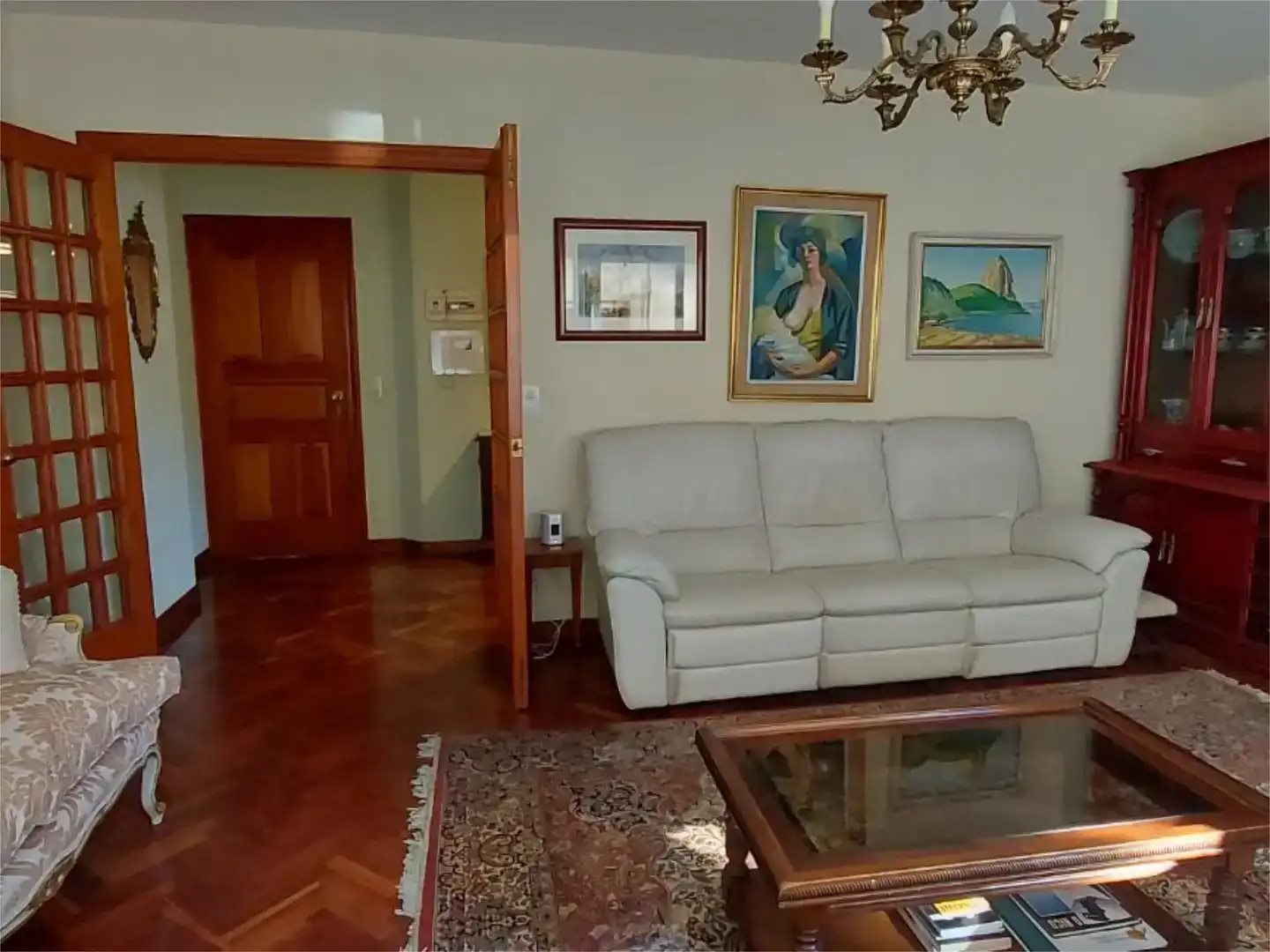 Sala de estar de Piso en venta en A Coruña Capital 