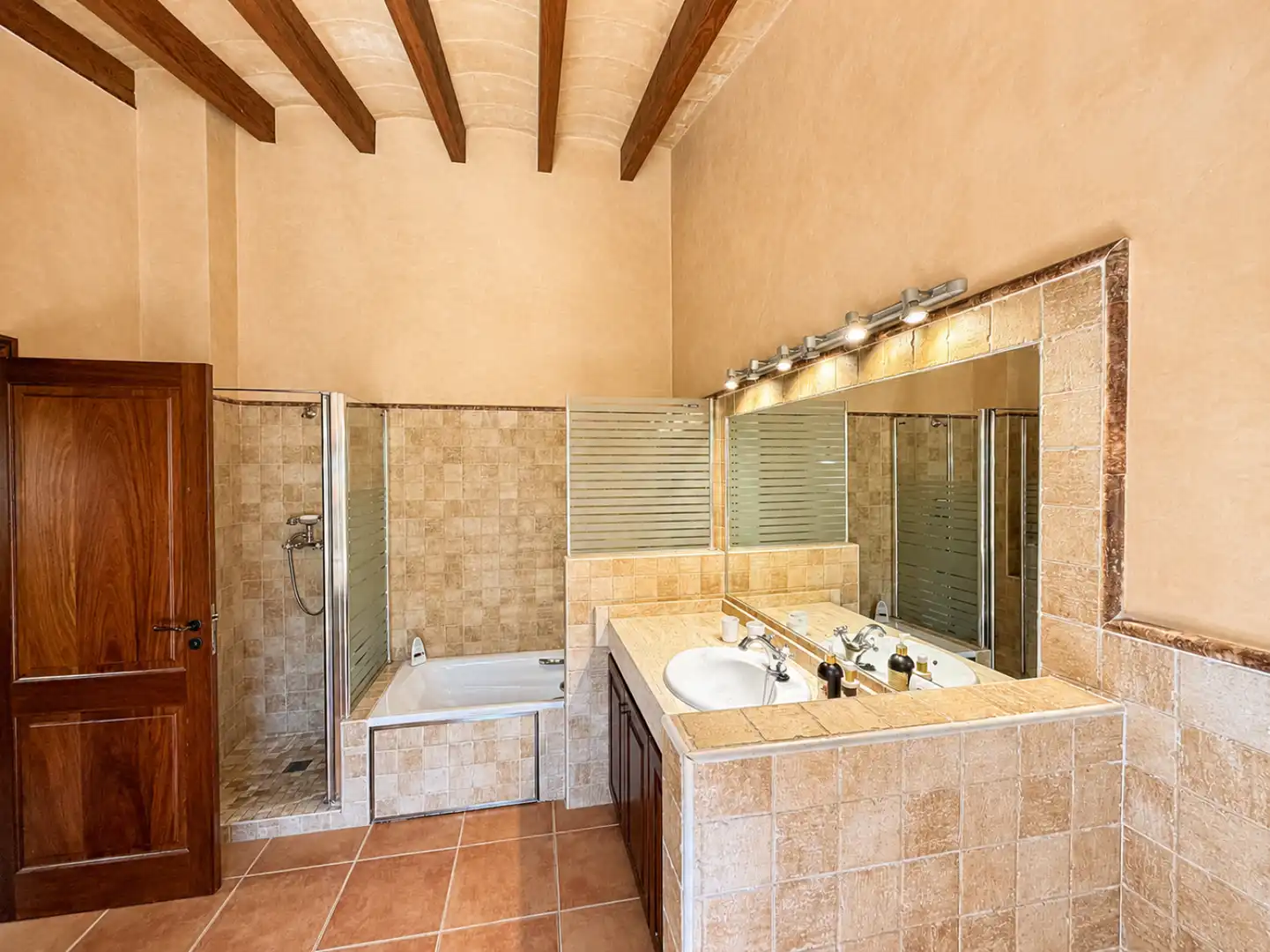 Baño de Casa o chalet de alquiler en Deià con Aire acondicionado, Calefacción y Jardín privado