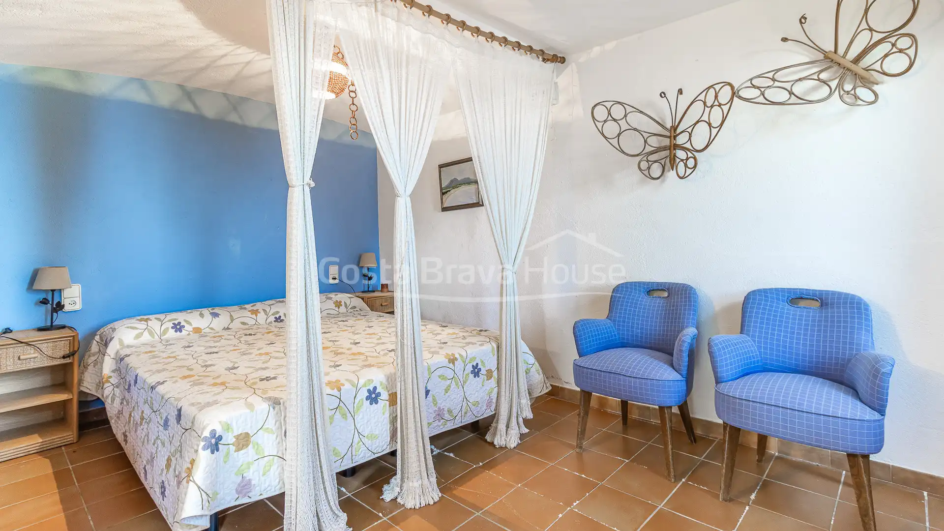 Schlafzimmer von Haus oder Chalet zum Verkauf in Begur mit Heizung, Privatgarten und Terrasse