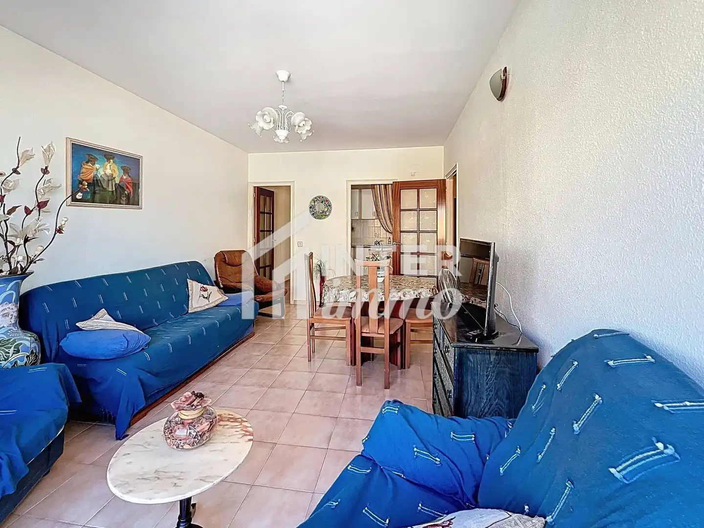 Sala d'estar de Apartament en venda en Centre