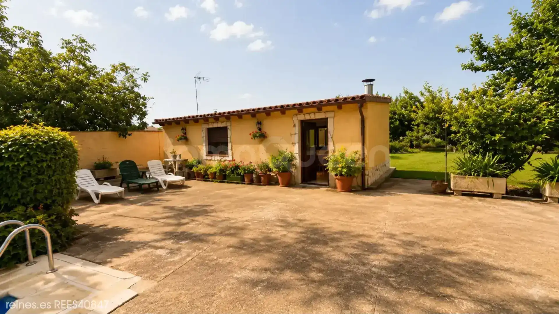 Jardí de Casa o xalet en venda en San Mateo de Gállego amb Calefacció, Jardí privat i Terrassa