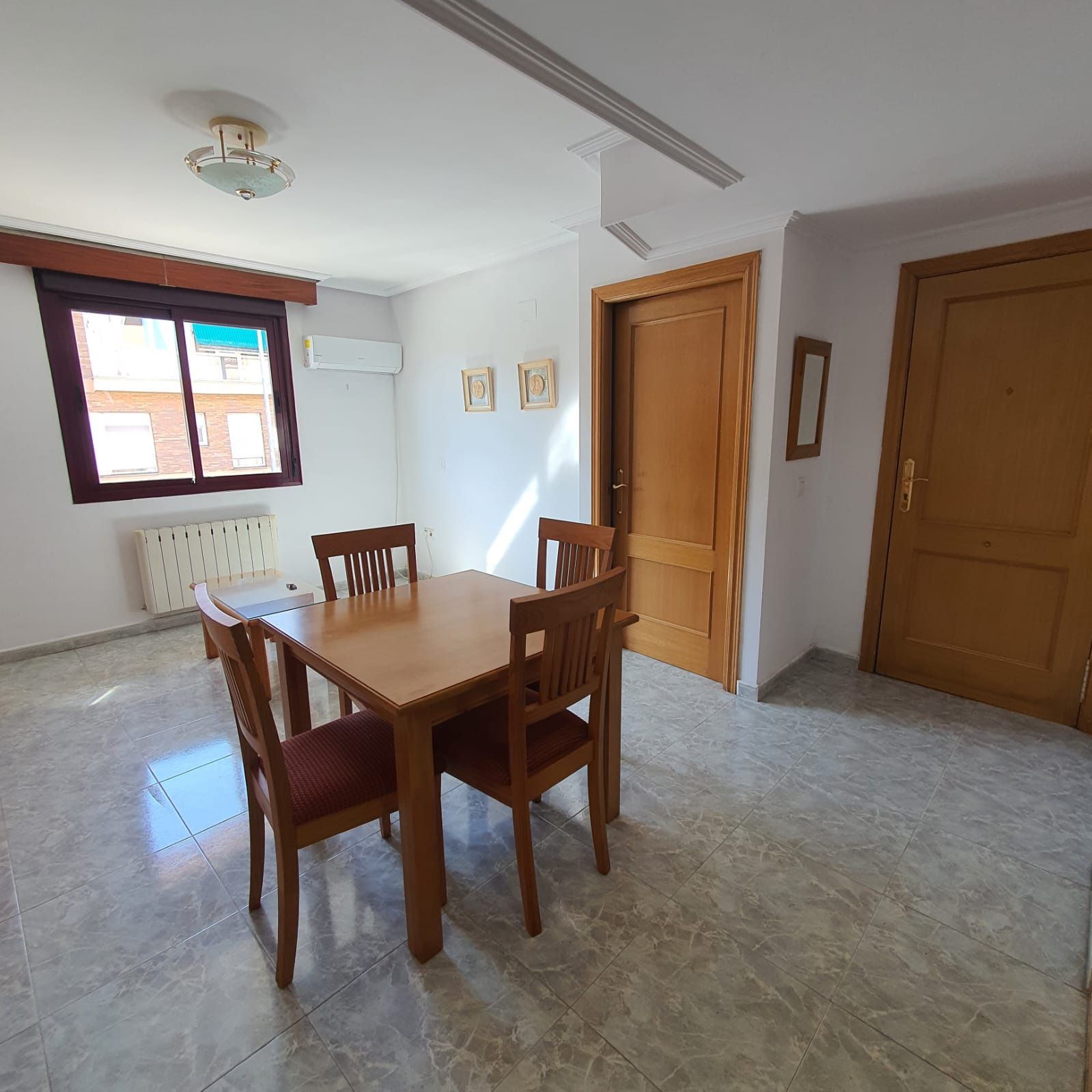 Dining room of Apartment to rent in Cáceres Capital  with Air Conditioner, Heating and Furnished