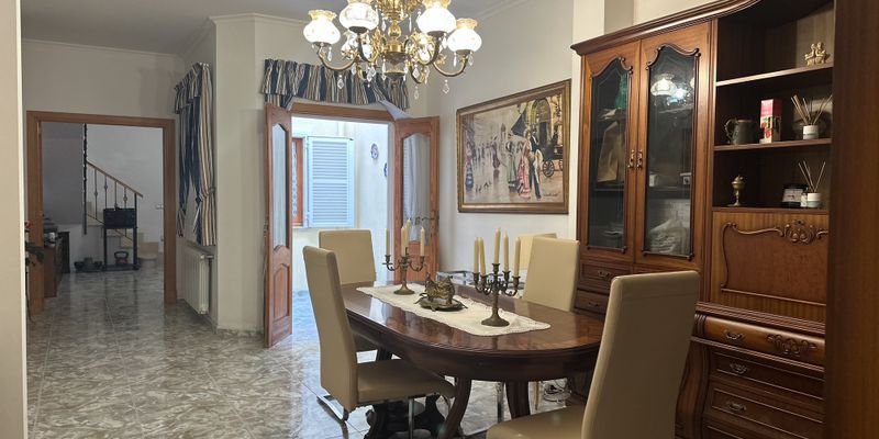 Menjador de Casa o xalet en venda en Muro amb Terrassa, Moblat i Alarma