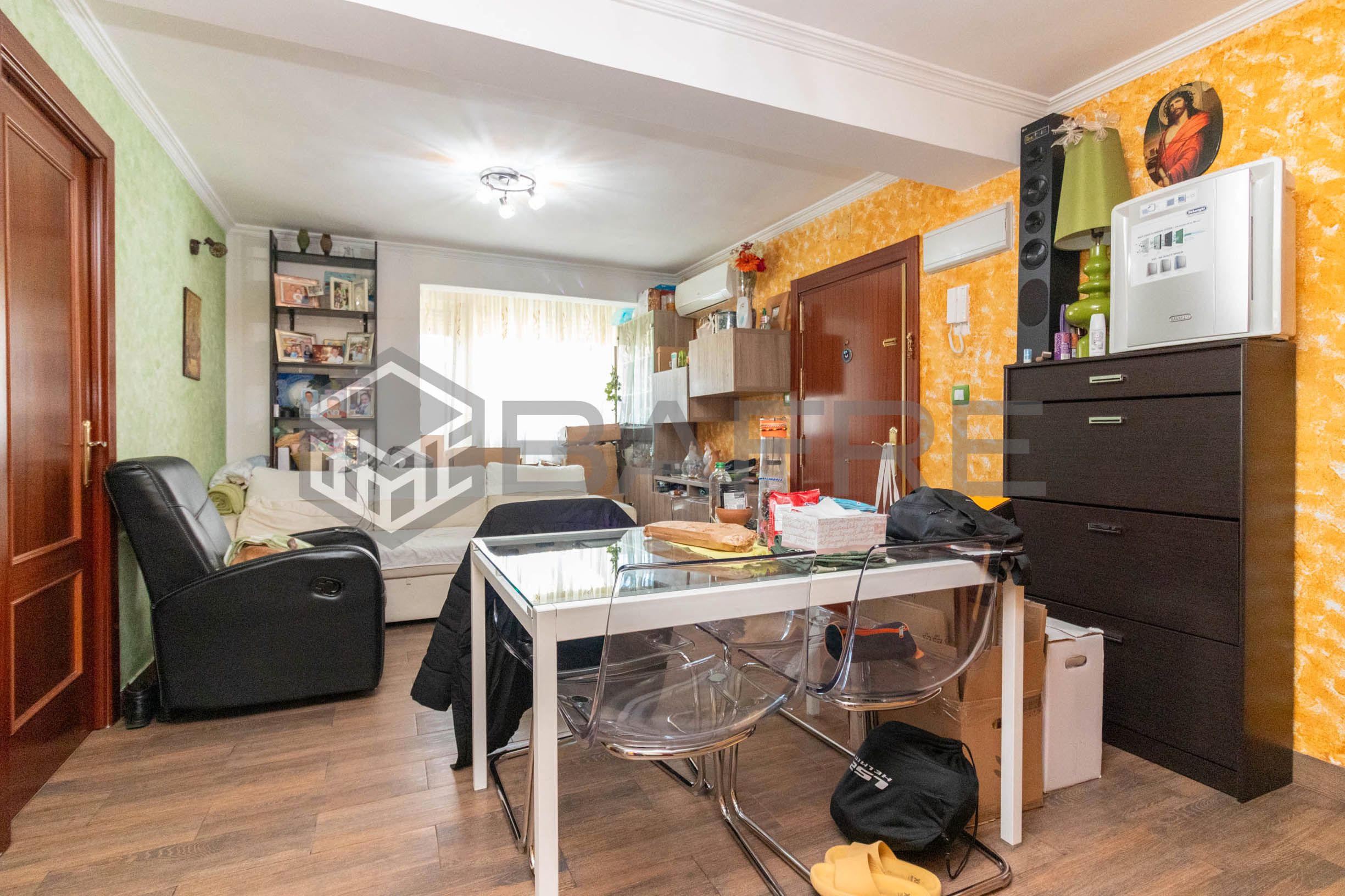 Sala d'estar de Pis en venda en  Madrid Capital amb Aire condicionat i Calefacció