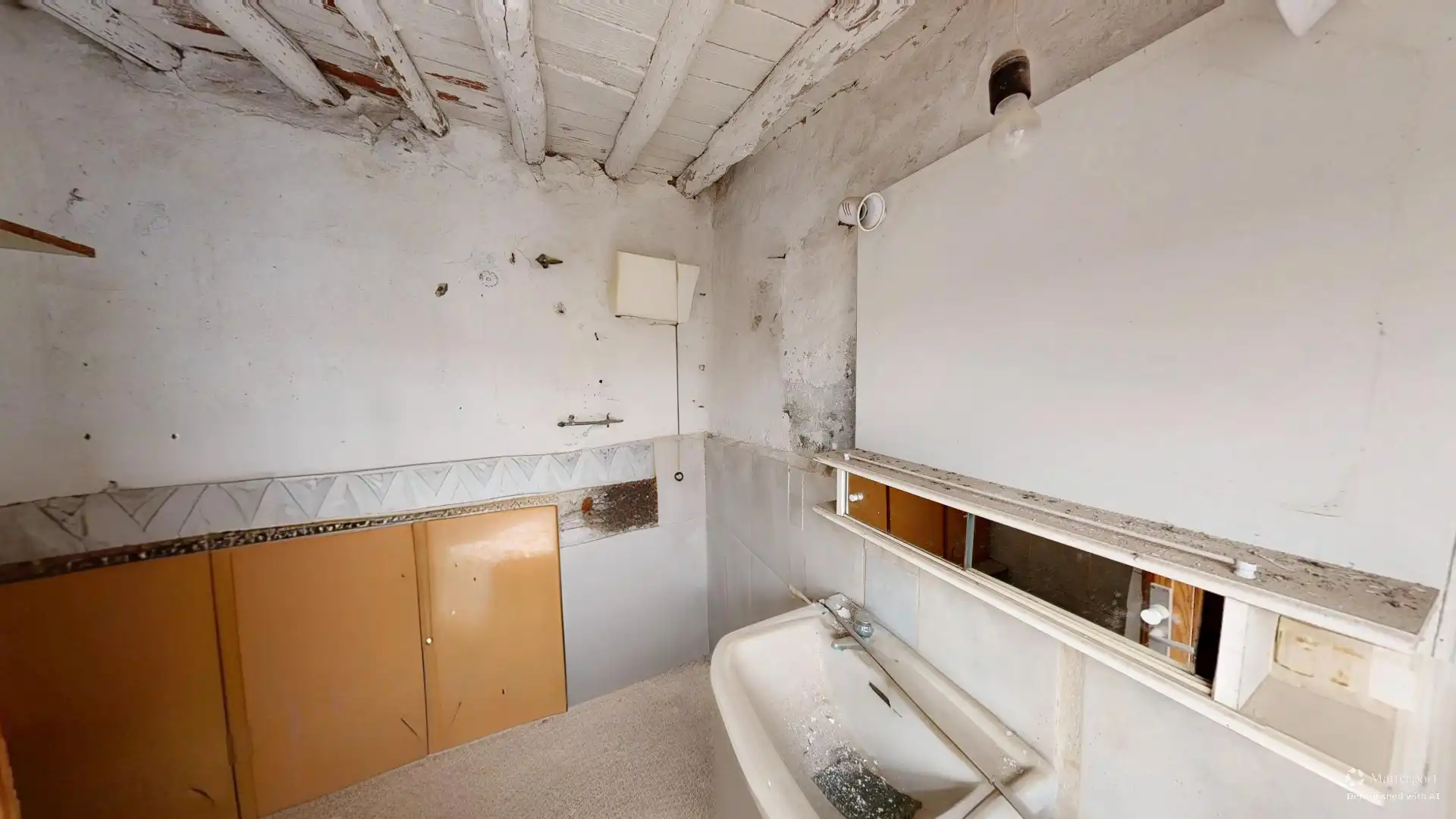 Baño de Casa adosada en venta en Chinchilla de Monte-Aragón con Terraza y Amueblado