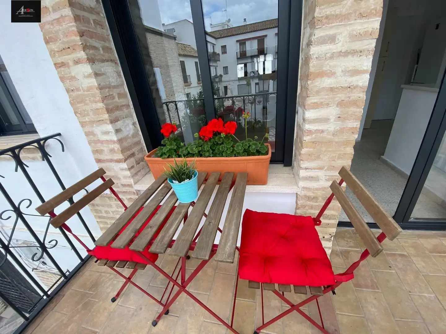 Balcony of Duplexes for sale in Écija  with Air Conditioner, Terrace and Furnished