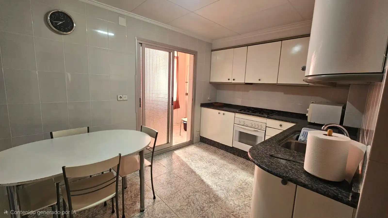 Kitchen of Flat for sale in Valencia  with Air Conditioner, Heating and Balcony