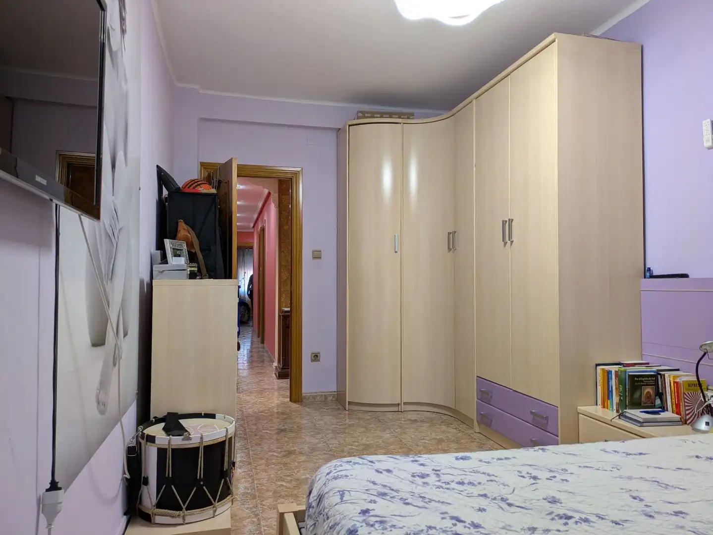 Bedroom of Flat for sale in Monzón  with Air Conditioner, Heating and Terrace