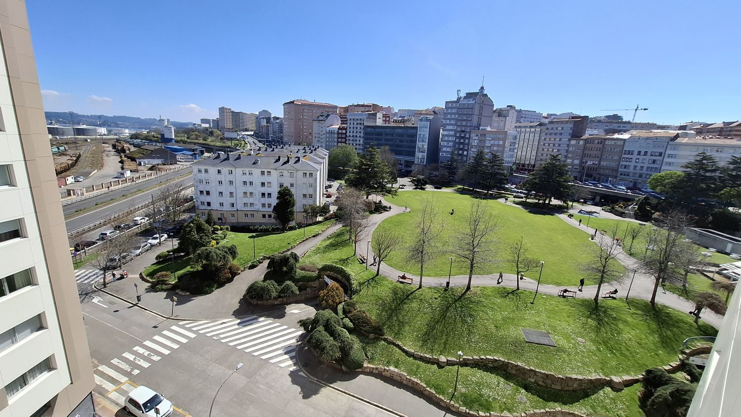Vista exterior de Piso en venta en A Coruña Capital  con Calefacción y Parquet