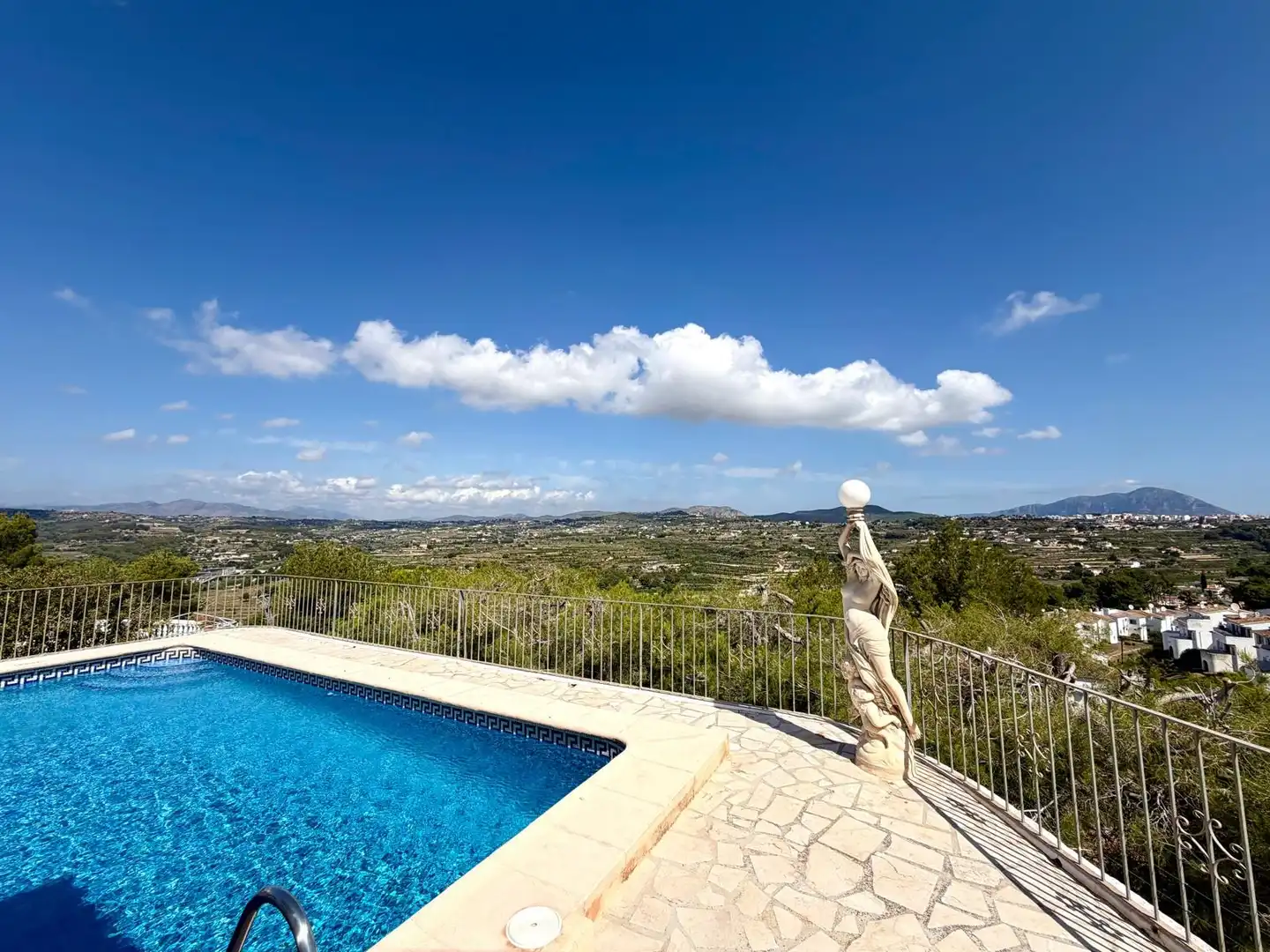 Piscina de Casa o chalet en venta en Moraira con Aire acondicionado