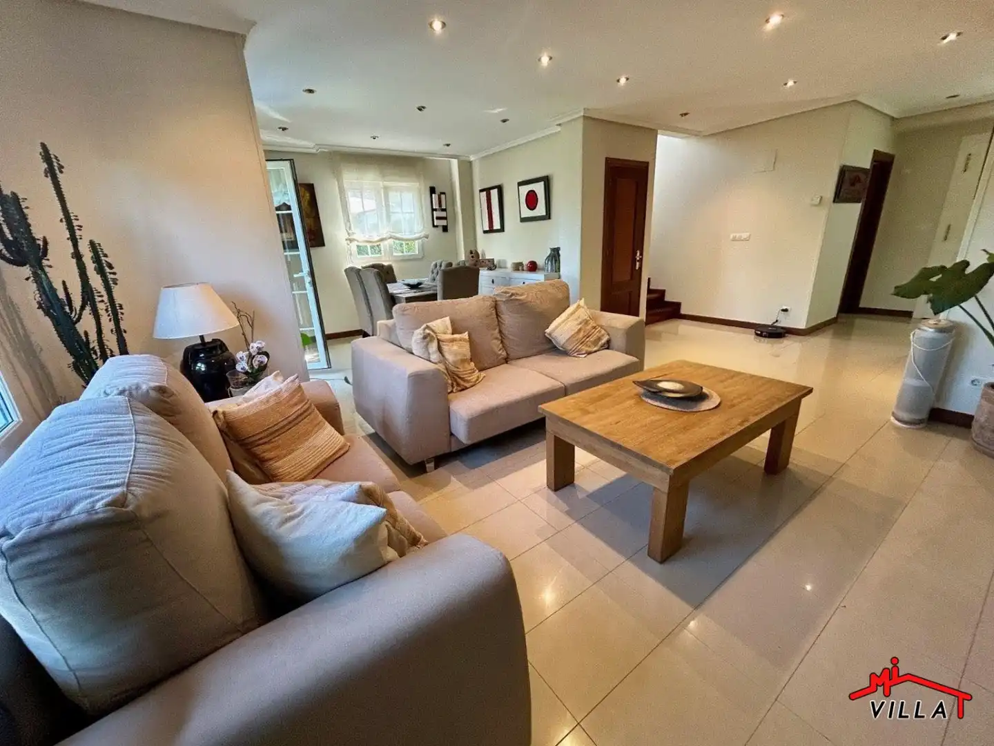 Living room of Houses for sale in Bárcena de Cicero  with Heating and Terrace
