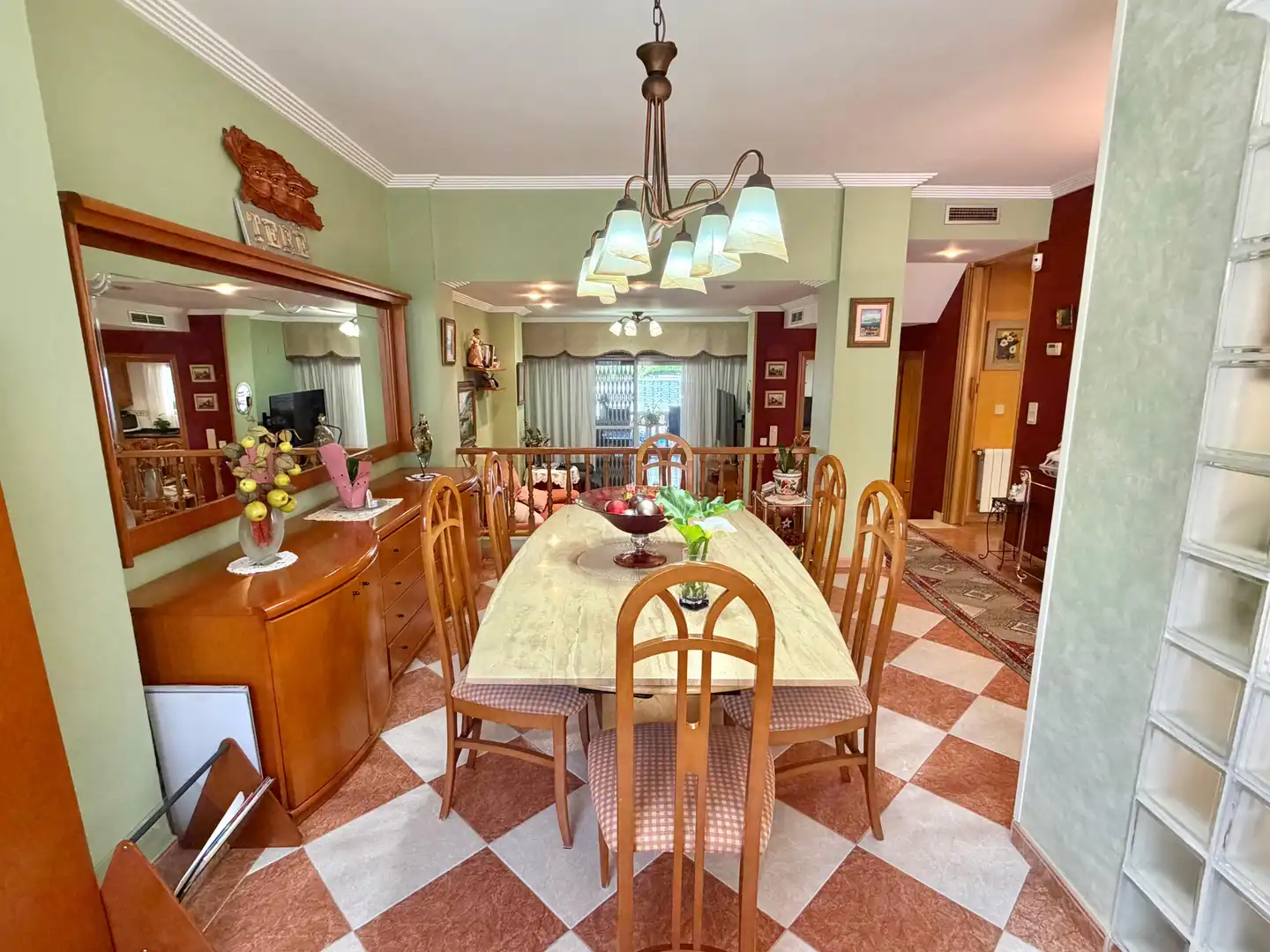 Dining room of Houses for sale in Torrent  with Air Conditioner, Heating and Private garden