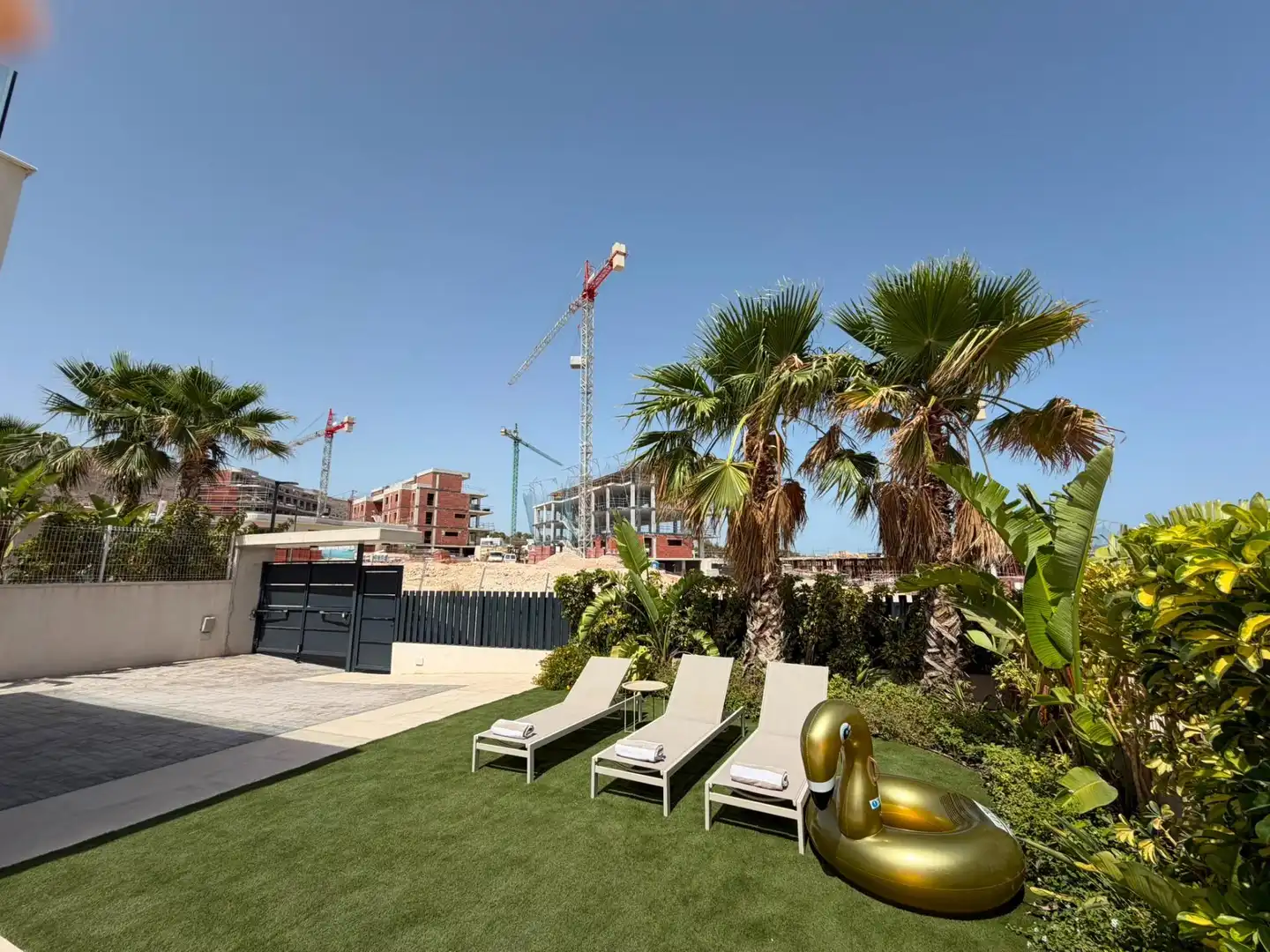 Terrassa de Casa o xalet de lloguer en Finestrat amb Aire condicionat, Jardí privat i Terrassa