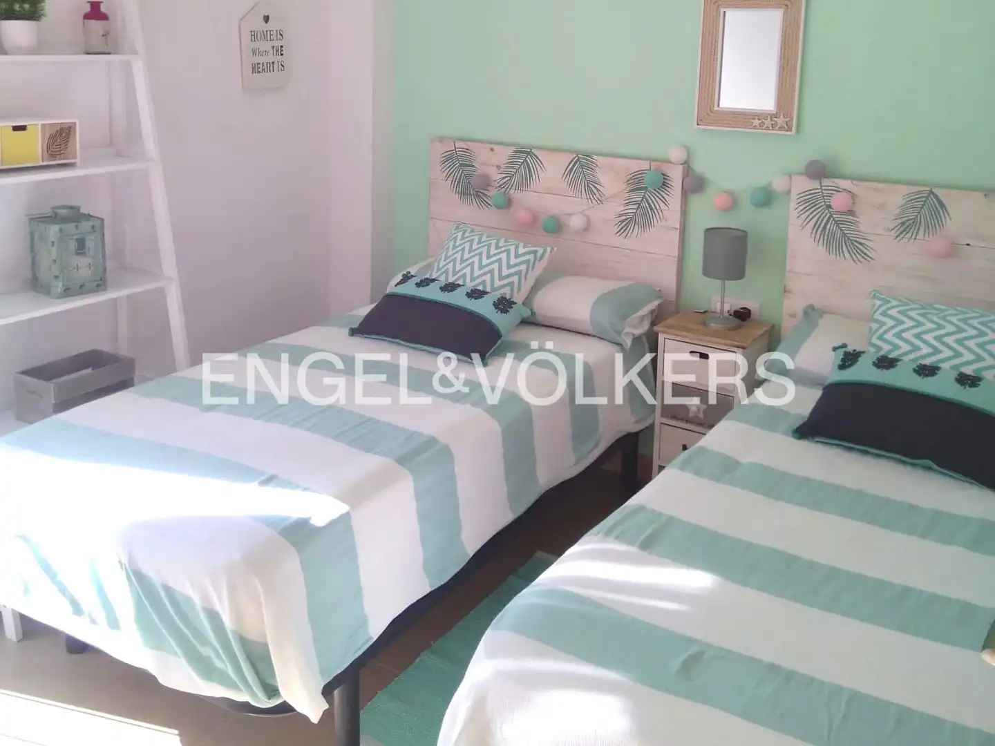 Schlafzimmer von Wohnung zur Miete in Sot de Chera mit Klimaanlage, Heizung und Möbliert