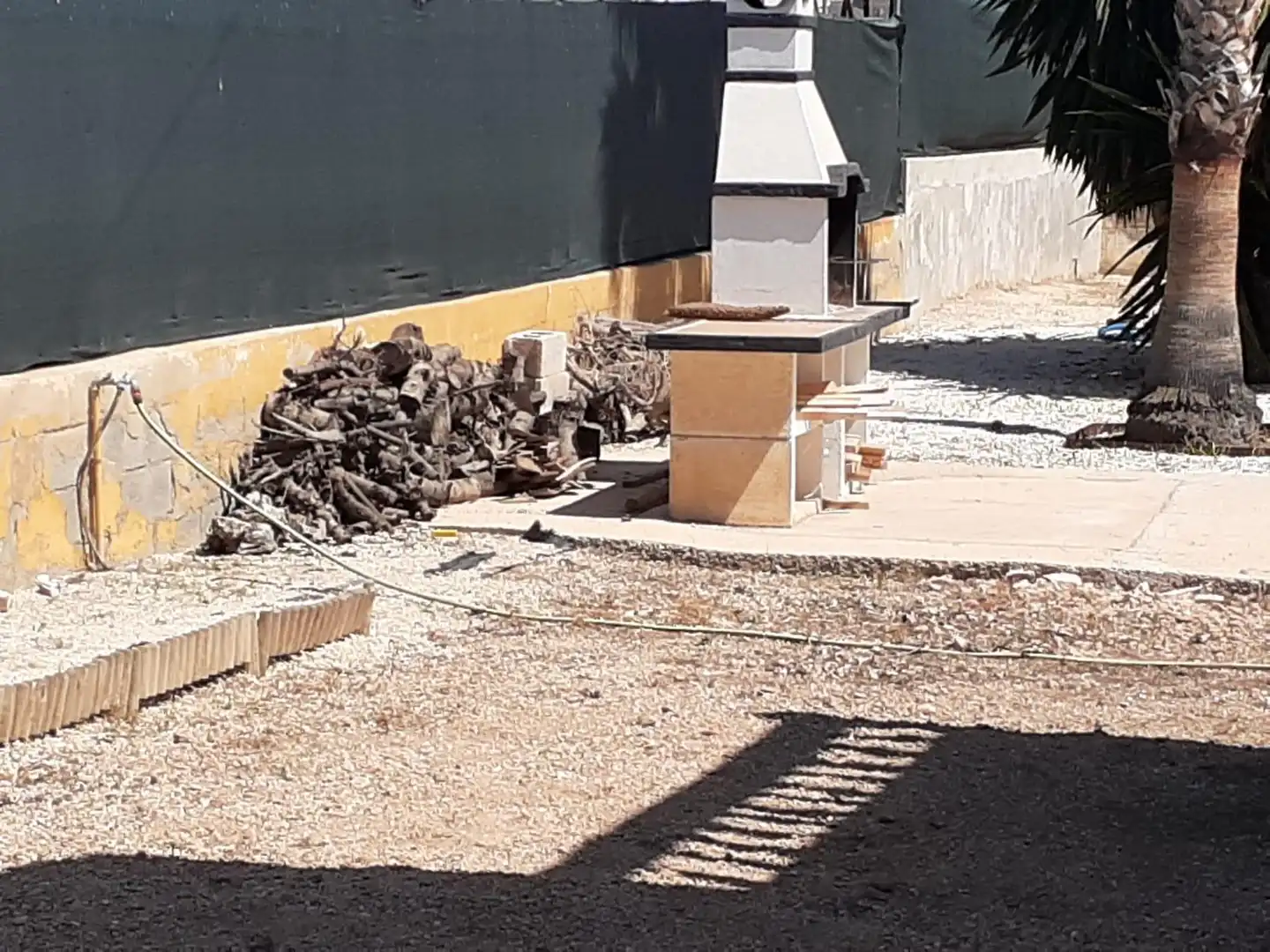 Vista exterior de Casa o xalet en venda en Elche / Elx amb Aire condicionat, Jardí privat i Piscina