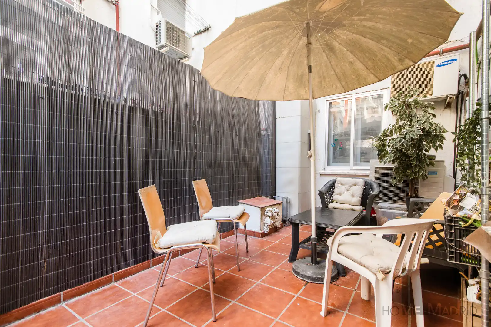 Terrasse von Wohnung zum Verkauf in Madrid mit Klimaanlage und Heizung