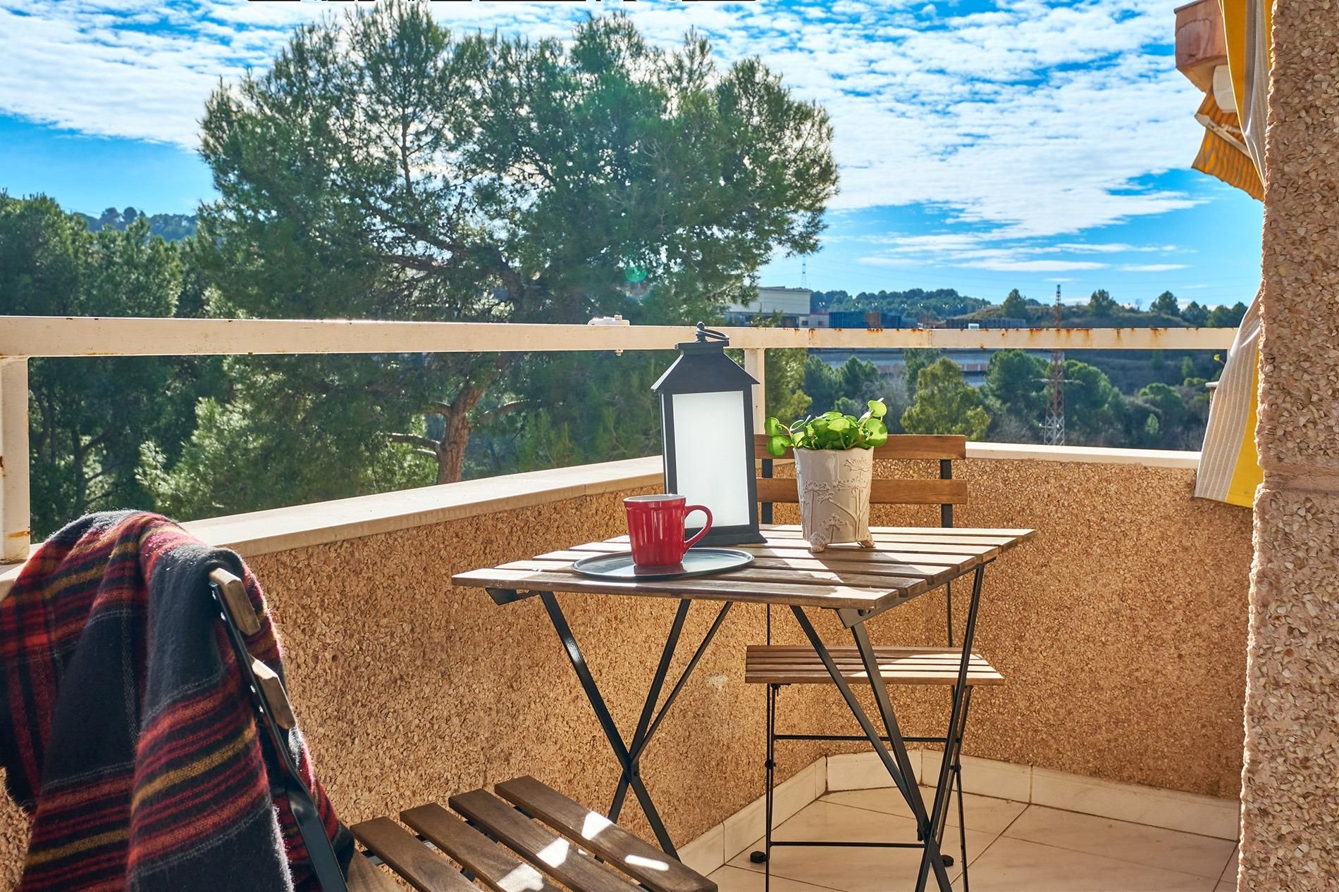 Balcony of Flat for sale in Sant Sadurní d'Anoia  with Parquet flooring and Terrace