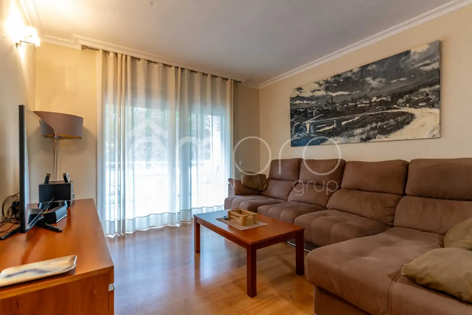 Sala d'estar de Pis en venda en El Catllar  amb Aire condicionat, Calefacció i Terrassa